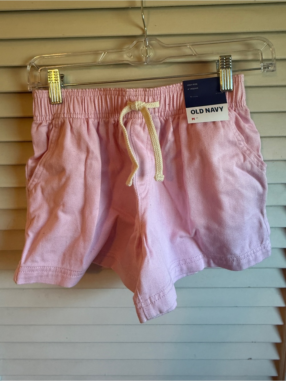 Old Navy Light Pink Drawstring Girls' Shorts
